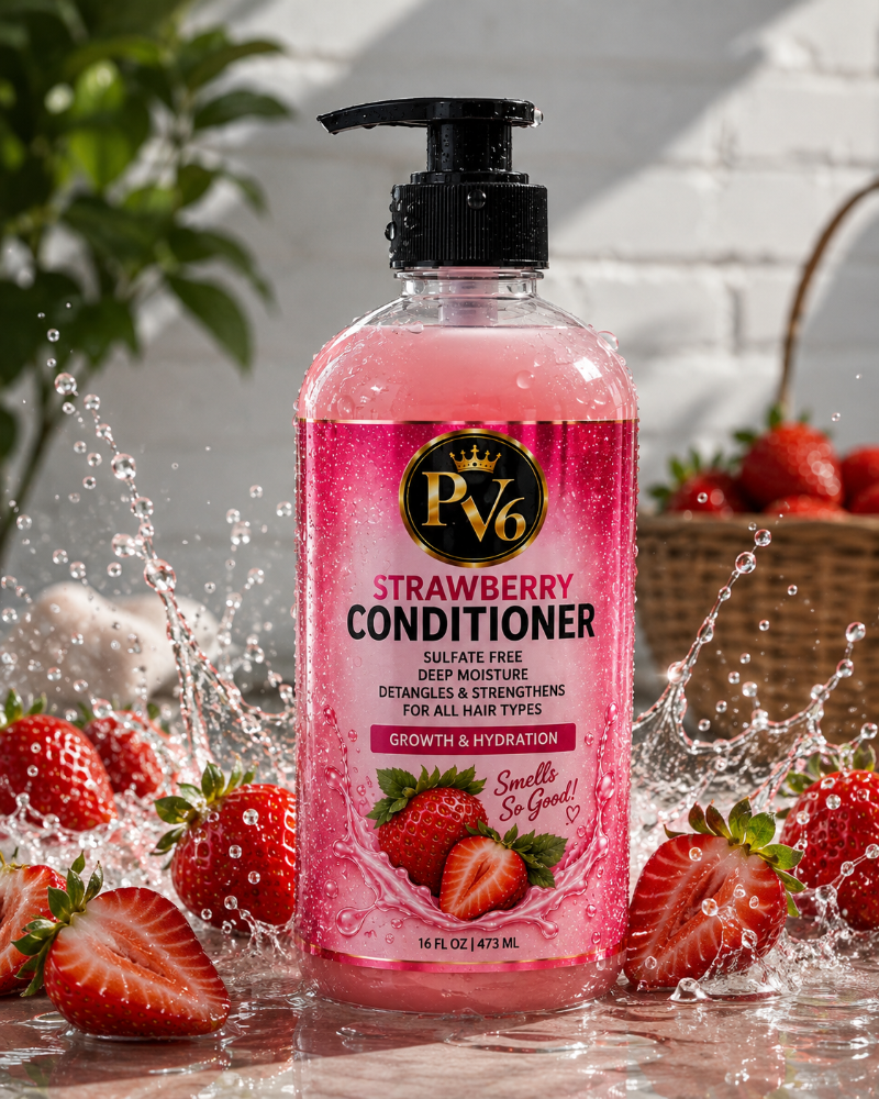 Parisvenis6 Hair Growth Strawberry Conditioner 160z